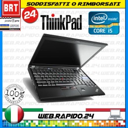 PC NOTEBOOK PORTATILE LENOVO THINKPAD X220 12,5" I5-2540M  RAM 4GB HDD 320 GB