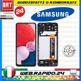 DISPLAY LCD+TOUCH SCREEN+FRAME ORIGINALE SAMSUNG A13 4G 2022 SM-A135 F/M