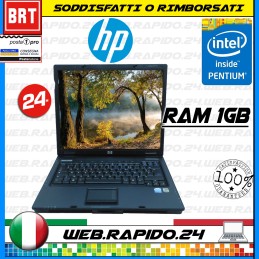 N07_PC NOTEBOOK HP COMPAQ NC6120 15" CPU PENTIUM M RAM 1GB _24H!!