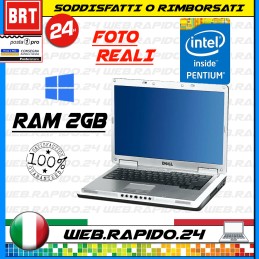 PC NOTEBOOK PORTATILE DELL INSPIRON 6000 15.4" CPU PENTIUM M RAM 1GB_24H!!