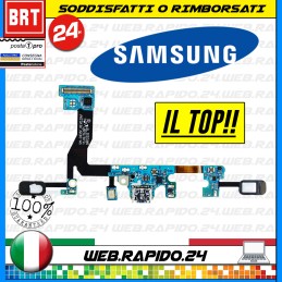 USB FLEX DOCK CARICA+MICROFONO X SAMSUNG S7 EDGE SM-G935F G935 CONNETTORE PORTA