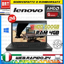 NOTEBOOK PORTATILE LENOVO G5055 AMD A8-6410 15,6" RAM 4GB HDD 500GB