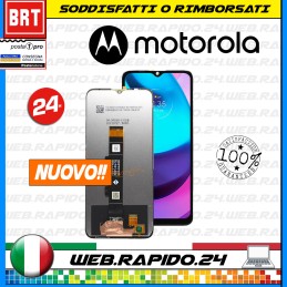 DISPLAY LCD+TOUCH PER MOTOROLA MOTO E20 XT-2155 XT2155-1 XT2155-3 SCHERMO VETRO