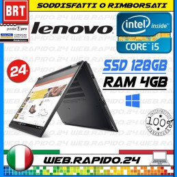 PC NOTEBOOK LENOVO THINKPAD YOGA 370 i5 13,3" RAM 4GB SSD 128GB TOUCH FULL HD