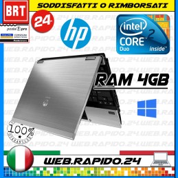 PC NOTEBOOK PORTATILE HP ELITEBOOK 2530P 12.1" CPU DUO 2 RAM 4GB _TOP 24H