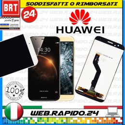 DISPLAY LCD+TOUCH SCREEN VETRO PER HUAWEI ASCEND G8 GX8 RIO-L01 L02 L03 NERO