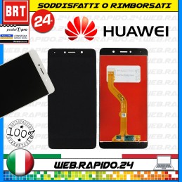 DISPLAY LCD+TOUCH SCREEN HUAWEI Y7 2017 / NOVA LITE PLUS TRT-LX1 NERO BIANCO!!