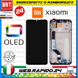 DISPLAY LCD+TOUCH SCREEN ORIGINALE PER XIAOMI REDMI NOTE 7 / 7 PRO SCHERMO VETRO