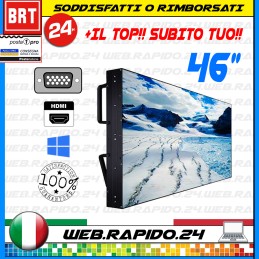 MONITOR TV CCFL 46" X461UNV USB HDMI VGA 1366 x 768 QUALITA TOP!! 24H!!