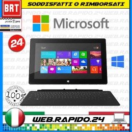 PC NOTEBOOK TABLET MICROSOFT SURFACE RT 10.6" CPU NVIDIA TEGRA RAM 2GB ROM 32GB