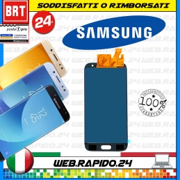 DISPLAY LCD+TOUCH SCREEN SAMSUNG GALAXY J5 2017 SM-J530F J530 NERO BLU ORO