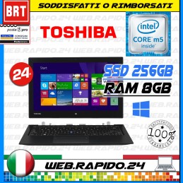 PC NOTEBOOK PORTATILE TOSHIBA PORTEGE Z20T CPU INTEL M5 RAM 8GB SSD 256GB I5