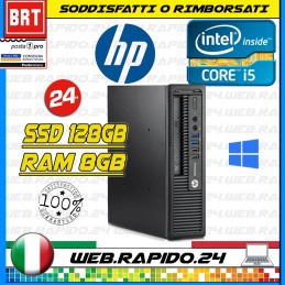 PC FISSO DESKTOP USFF HP T510 CPU VIA EDEN 4GB RAM SSD 1GB NO BASE/ALIM _24H!!