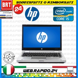 PC NOTEBOOK PORTATILE HP ELITEBOOK 8460P 14 CPU i5 2540M RAM 4GB HDD 320GB WIN10