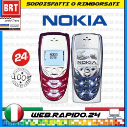 NUOVO!! NOKIA 8310 ORIGINALE TELEFONO CON SCATOLA E CARICATORE