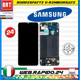 DISPLAY LCD+TOUCH SCREEN+FRAME PER SAMSUNG GALAXY A50 SM-A505 A505 FN/DS SCHERMO