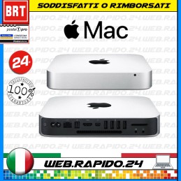 PC DESKTOP FISSO USFF APPLE MAC MINI A1347 CPU I5 RAM 4GB HDD 500GB!