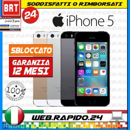 AAA+++ SMARTPHONE APPLE IPHONE 5 5G 16GB/32GB/64GB OTTIME CONDIZIONI GARANZIA IT