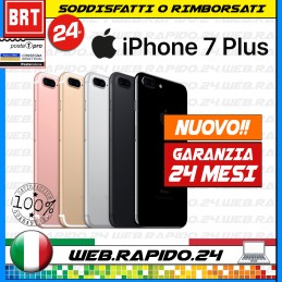 NUOVO! APPLE IPHONE 7 PLUS 32GB 128GB ORIGINALE NERO SILVER ORO GARANZIA ITALIA!