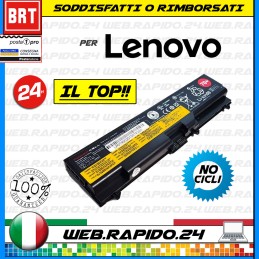 BATTERIA PER PC NOTEBOOK LENOVO THINKPAD T430 T430i T530 T530i W530 L430 L530