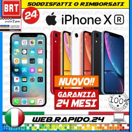 NUOVO! SMARTPHONE APPLE IPHONE XR 64GB ORIGINALE A2105 ITALIA SMARTPHONE IOS!!