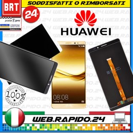 DISPLAY LCD+TOUCH SCREEN ORIGINALE HUAWEI MATE 8 NXT-L29 SCHERMO ORO BIANCO NERO