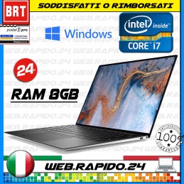 PC NOTEBOOK DELL XPS 9343 13,3" I7-5500U RAM 8GB SSD 500GB TOUCH FULL HD NVME