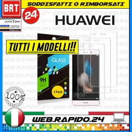 PELLICOLA PER HUAWEI P50 P40 (LITE) IN VETRO TEMPERATO ANTIGRAFFIO _24H!!