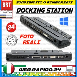 DOCKING STATION PORTA REPLICATOR FSC FUJITSU FPCPR63 SIEMENS LIFEBOOK 