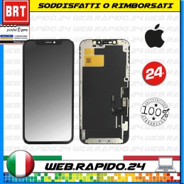 DISPLAY LCD+TOUCH SCREEN+FRAME INCELL  APPLE IPHONE 12 /12 PRO VETRO SCHERMO_24H