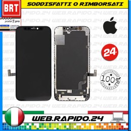 DISPLAY LCD+TOUCH SCREEN INCELL APPLE IPHONE 12 MINI SCHERMO NERO