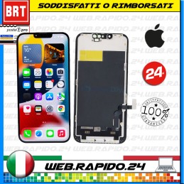 DISPLAY LCD+TOUCH SCREEN+FRAME ITRUCOLOR INCELL APPLE IPHONE 13 SCHERMO VETRO