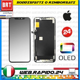 DISPLAY LCD+TOUCH SCREEN OLED PER APPLE IPHONE 11 PRO MAX PARI ORIGINALE MONITOR...