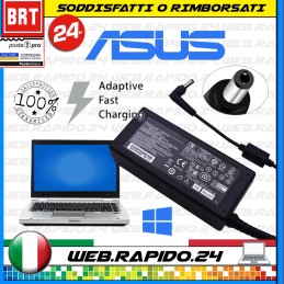 ALIMENTATORE CARICABATTERIA PER ASUS 19V 3.52A 45W (...mm) NUOVO