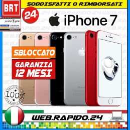 S40_SMARTPHONE APPLE IPHONE 7 32GB NERO MATTE IOS- BLOCCO SULLA MELA_24H