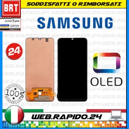 DISPLAY LCD+TOUCH SCREEN SS OLED PER SAMSUNG GALAXY A70 SM-A705F A705F SCHERMO