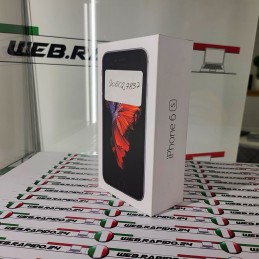 SCATOLA BOX ORIGINALE PER APPLE IPHONE 6S NERO 32GB VUOTA OTTIME CONDIZIONI 