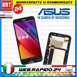 DISPLAY LCD+TOUCH SCREEN+FRAME ORIGINALE ASUS ZENFONE GO LTE ZB551KL X013D 5,5