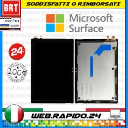 DISPLAY LCD+TOUCH SCREEN ORIGINALE X MICROSOFT SURFACE PRO 5 1796 SCHERMO VETRO