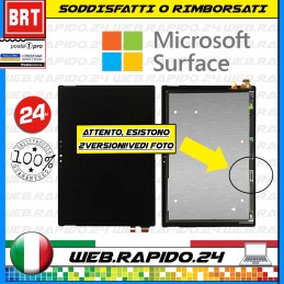 D531_DISPLAY LCD +TOUCH SCREEN ORIGINALE MICROSOFT SURFACE PRO 4 1724 LCD OK