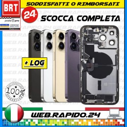 BACK COVER SCOCCA POSTERIORE COMPLETA+FLEX+FRAME APPLE IPHONE 14 PRO MAX TELAIO!