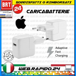 CARICABATTERIA ALIMENTATORE 30W SPINA ORIGINALE USB APPLE IPHONE IPAD MACBOOK