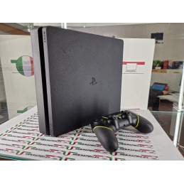 PAL ITA - CONSOLE SONY PLAYSTATION 4 PS4 CHASSIS SLIM - 1 CONTROLLER - OTTIMO