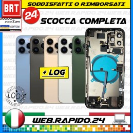 D74_BACK COVER SCOCCA POSTERIORE COMPLETA+FLEX+FRAME APPLE IPHONE 13 PRO TELAIO!