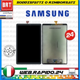 DISPLAY LCD+TOUCH SCREEN SAMSUNG GALAXY TAB A2 2018 SM T590 T595 SCHERMO VETRO