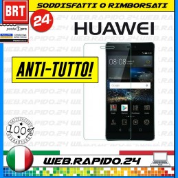 LOTTO X25 -PELLICOLA HUAWEI P8 GRA-L09 IN VETRO TEMPERATO ANTIGRAFFIO PROTEZIONE