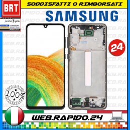 DISPLAY LCD+TOUCH SCREEN+FRAME OLED SAMSUNG GALAXY A33 5G SM-A336B SM-A336