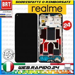 DISPLAY LCD+TOUCH SCREEN+FRAME PER REALME GT MASTER RMX3363 RMX3360 SCHERMO