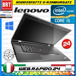 PC NOTEBOOK PORTATILE LENOVO L512 15.6" CPU INTEL I5 RAM 4GB HDD 320GB WIN 11