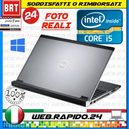 NOTEBOOK PORTATILE DELL VOSTRO V131 13.3" CPU i5-2430M RAM 4GB HDD 320GB WIN10